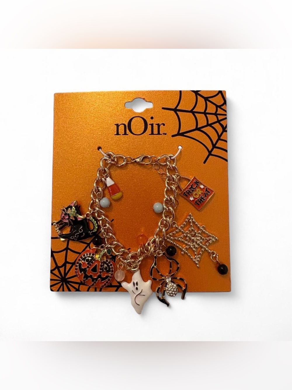 NEW Noir Halloween Charm Bracelet